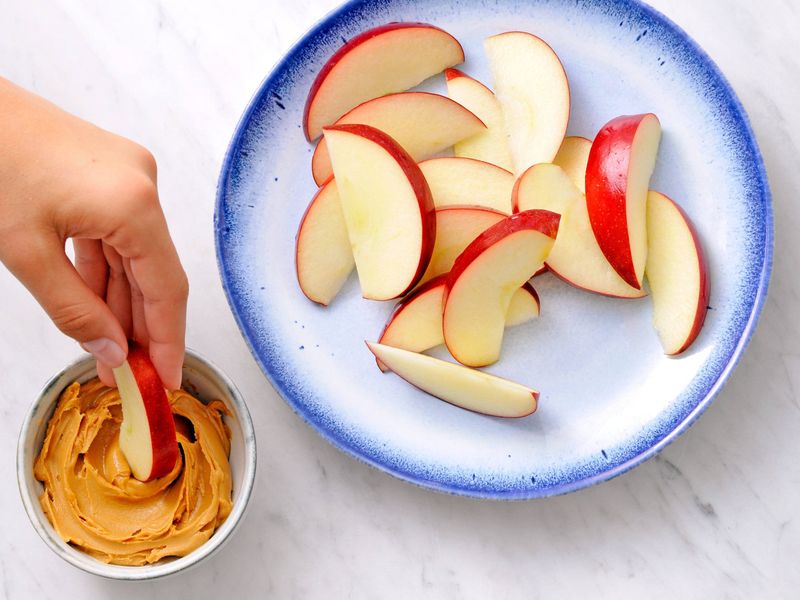 Peanut Butter and Apple Slices