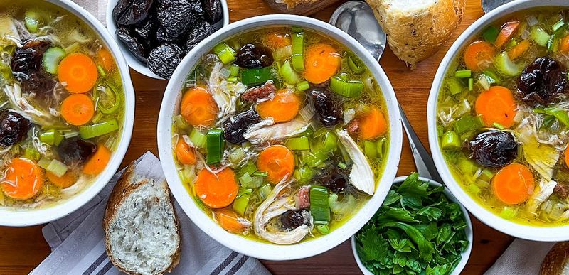 Cock-a-Leekie Soup