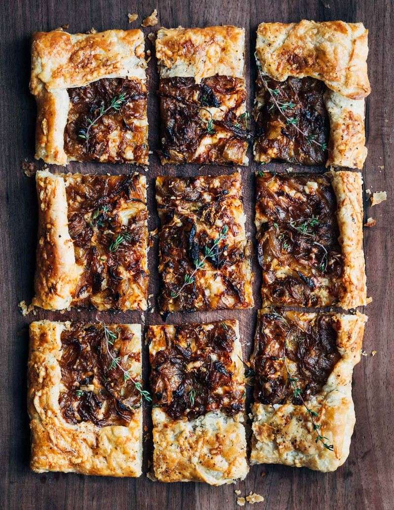 Caramelized Onion and Gruyere Tart