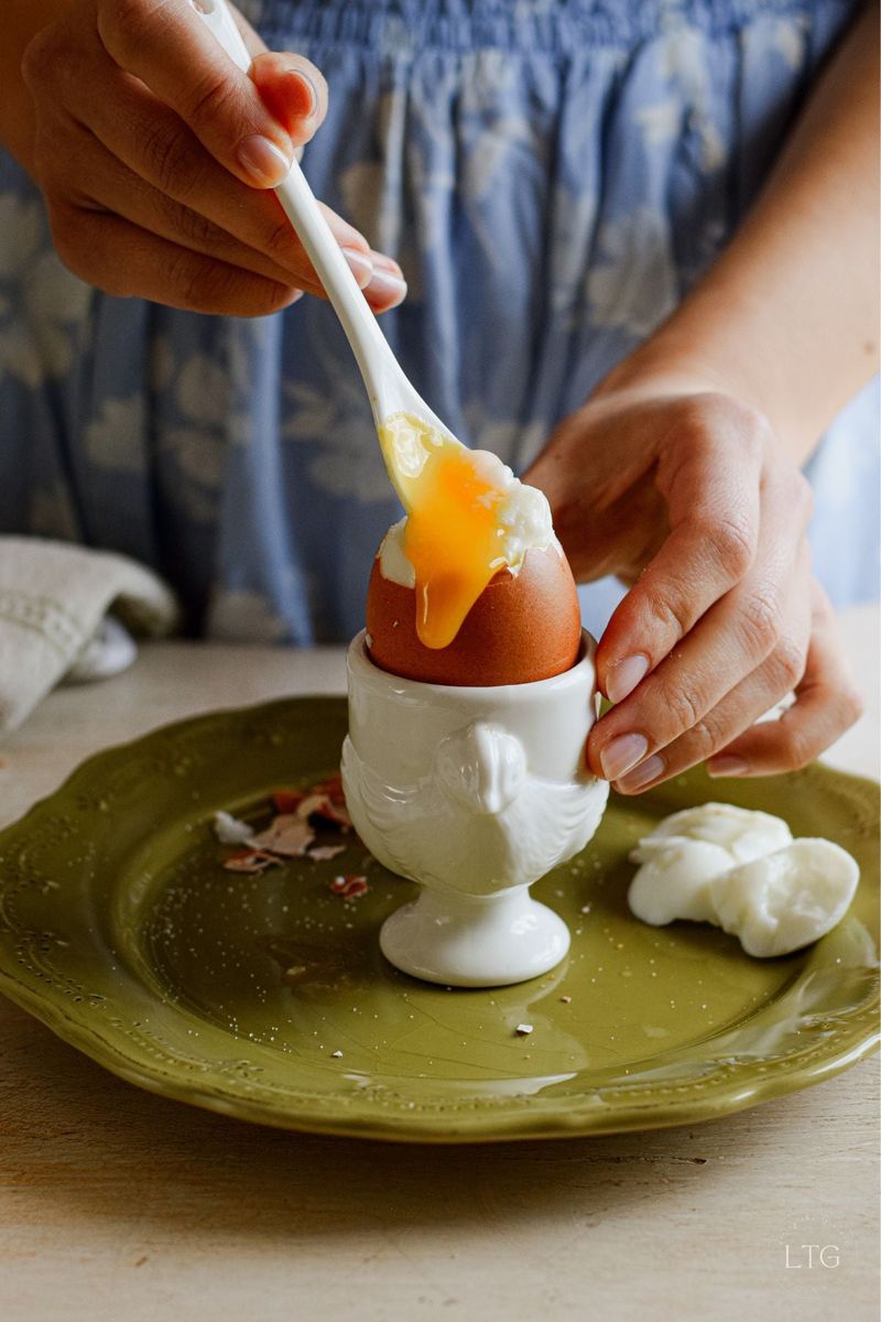 Soft-Boiled Eggs in an Egg Cup