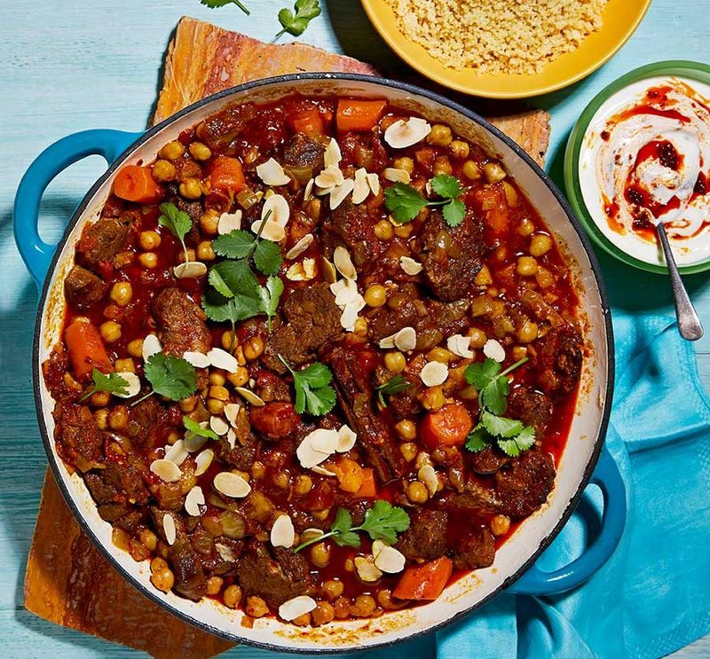 Moroccan Lamb and Chickpea Stew
