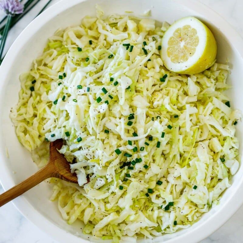 Lemon Herb Coleslaw