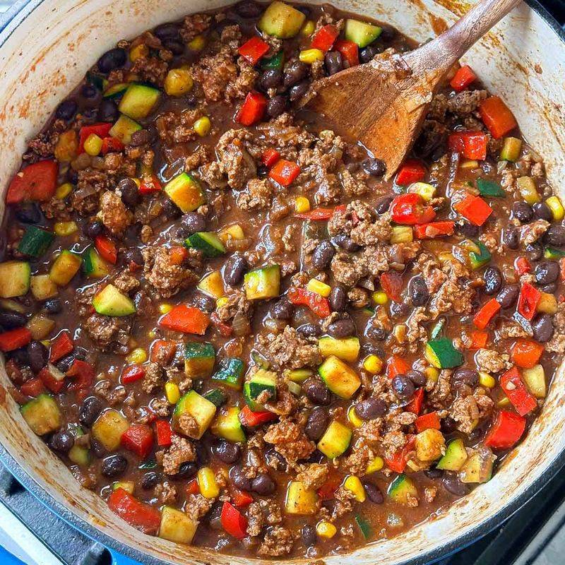 Turkey and Vegetable Chili