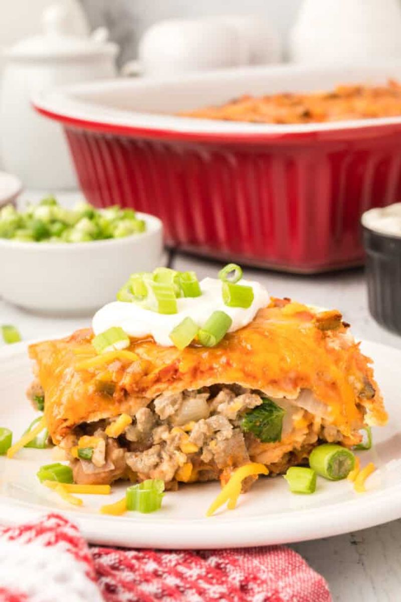 Tex-Mex Enchilada Casserole