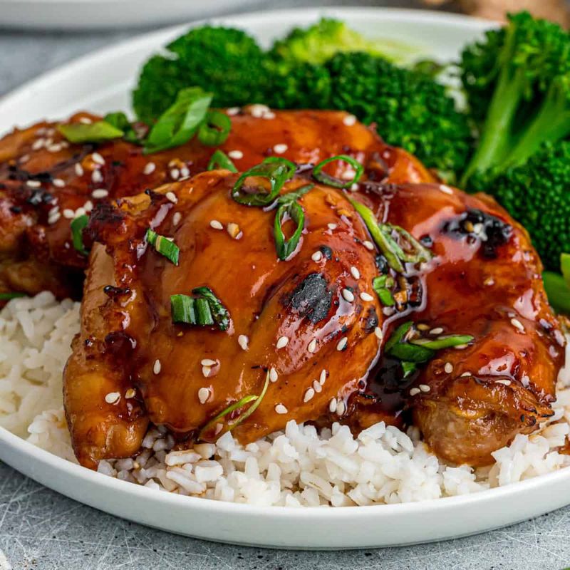 Baked Teriyaki Chicken Thighs