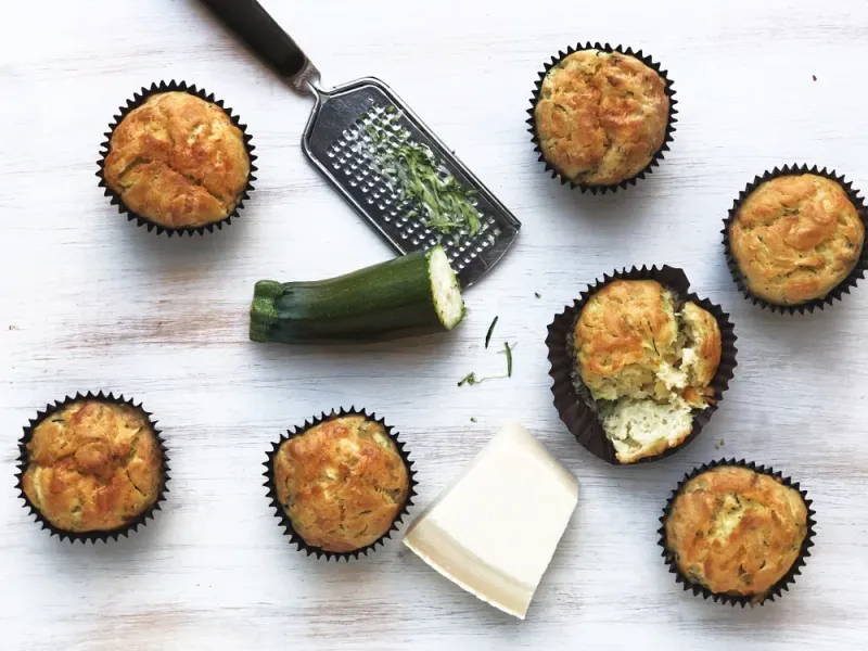 Incorporate Them Into Savory Muffins