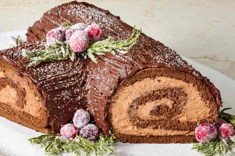 Buche de Noel (Yule Log Cake)