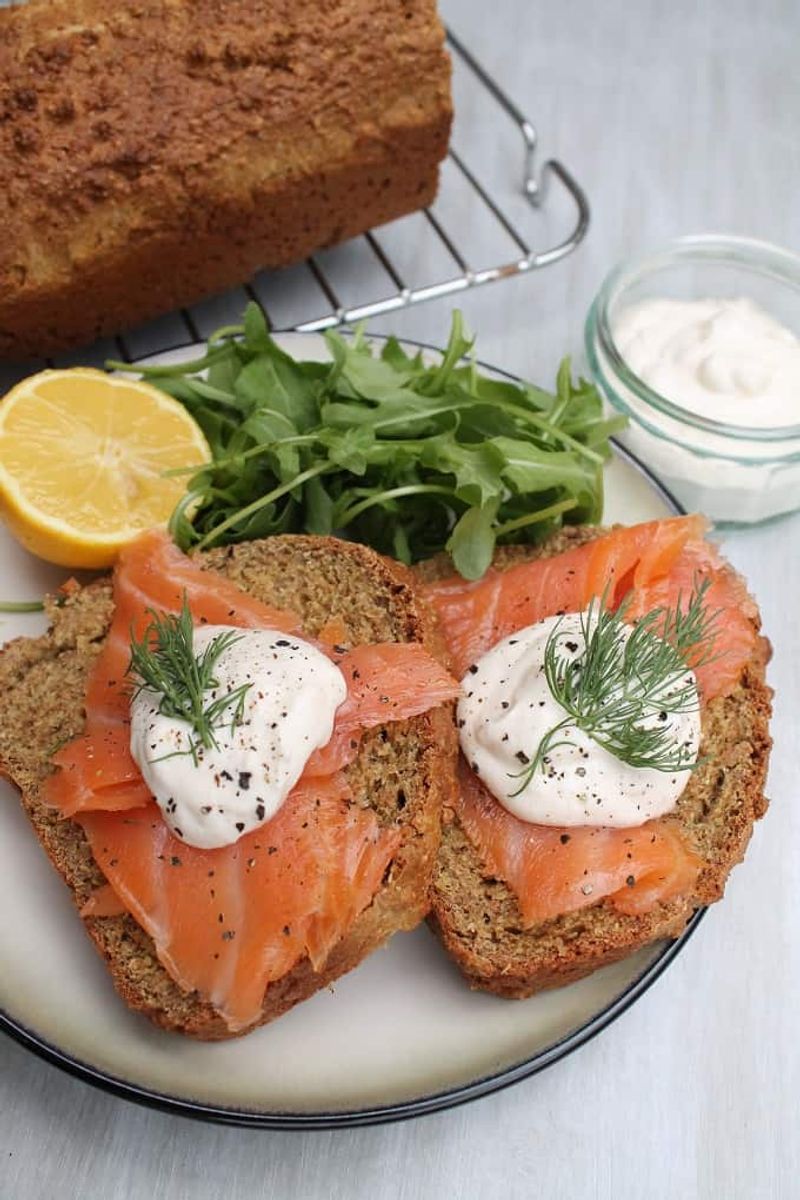 Irish Smoked Salmon on Brown Bread