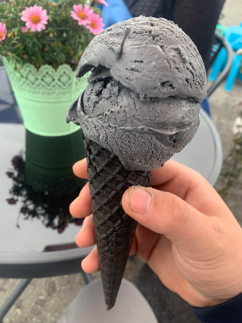 Salty Licorice Ice Cream - Scandinavia