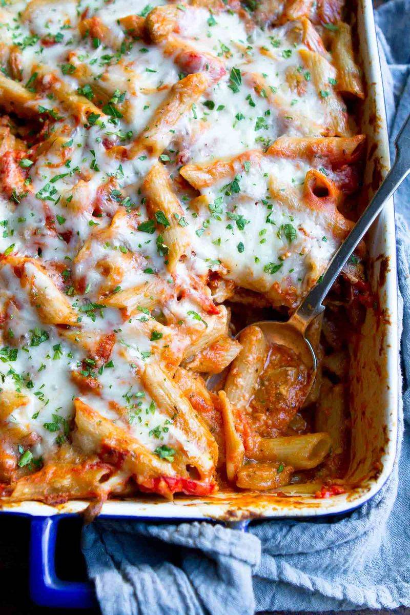 Baked Ziti with Italian Sausage