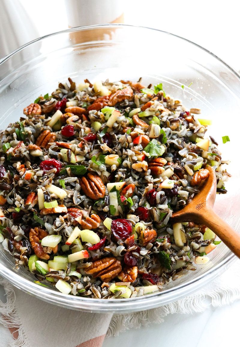 Wild Rice and Cranberry Salad