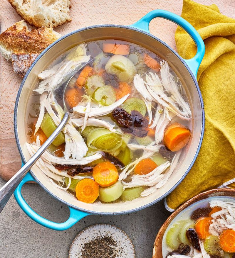 Cock-a-Leekie Soup