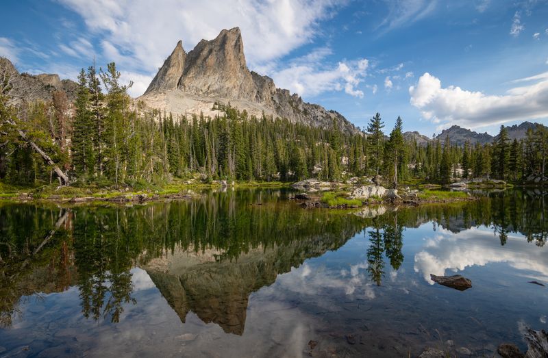 The Sawtooth Mountains, Idaho