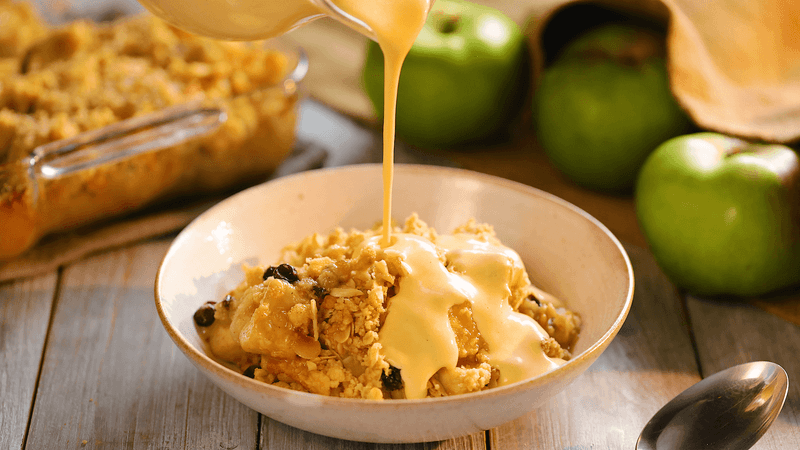 Custard Apple Crumble
