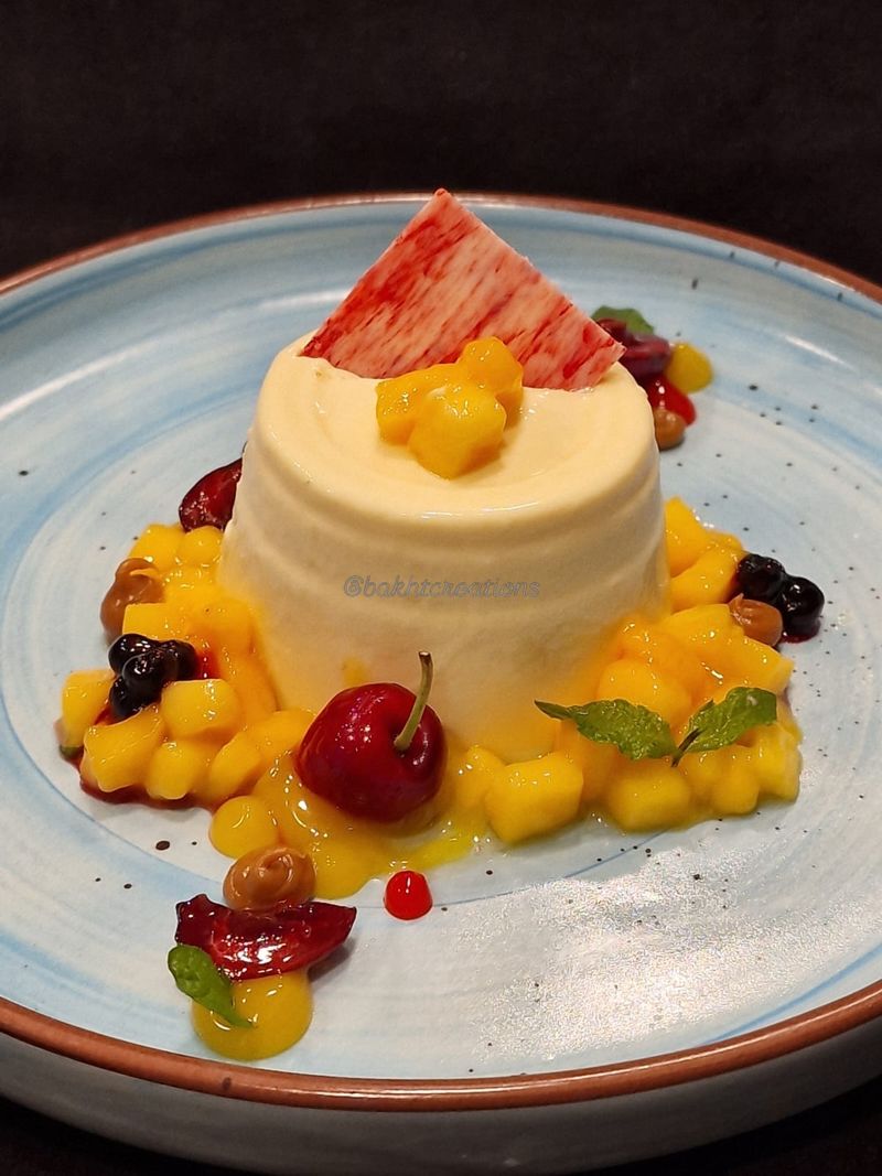 Custard Panna Cotta Fusion