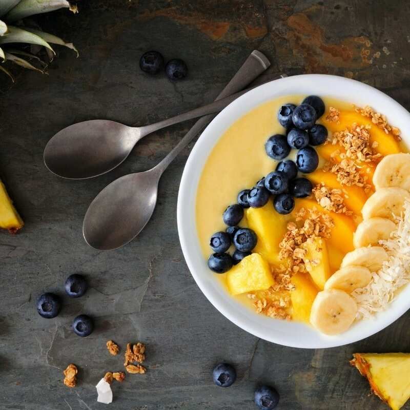 Custard Smoothie Bowl