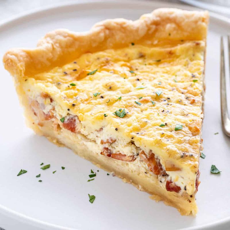Savory Custard Quiche