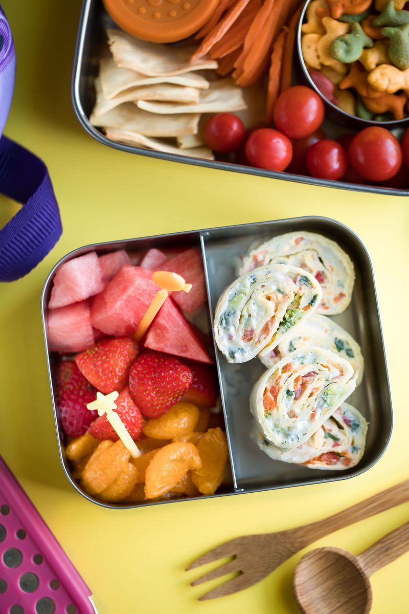 Cream Cheese and Veggie Pinwheels