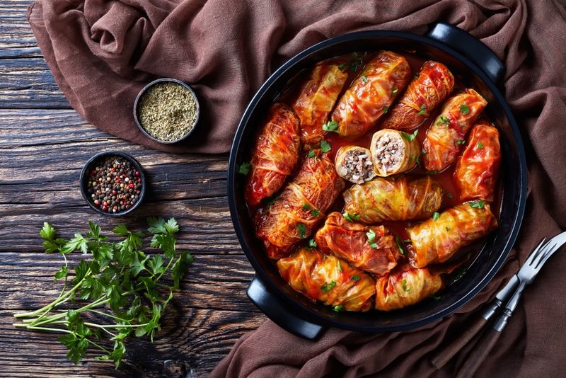 Kohlrouladen - Cabbage Rolls Packed with Flavor