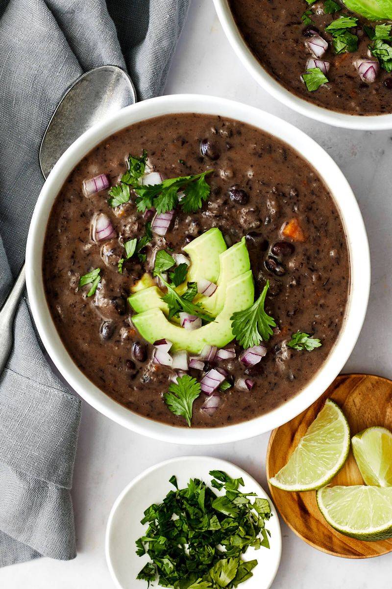 Spicy Chocolate Black Bean Soup