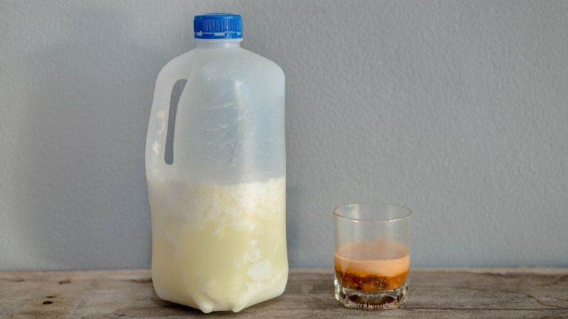 Separation or Curdling in Dairy Products