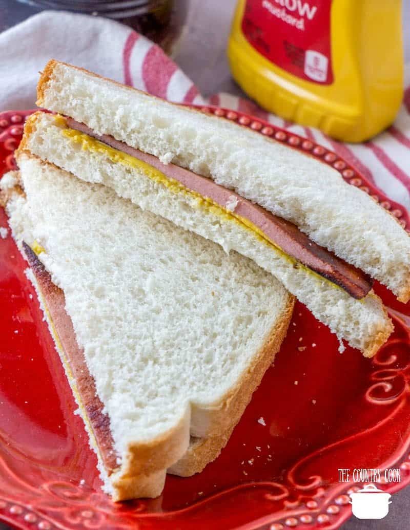 Bologna Sandwiches