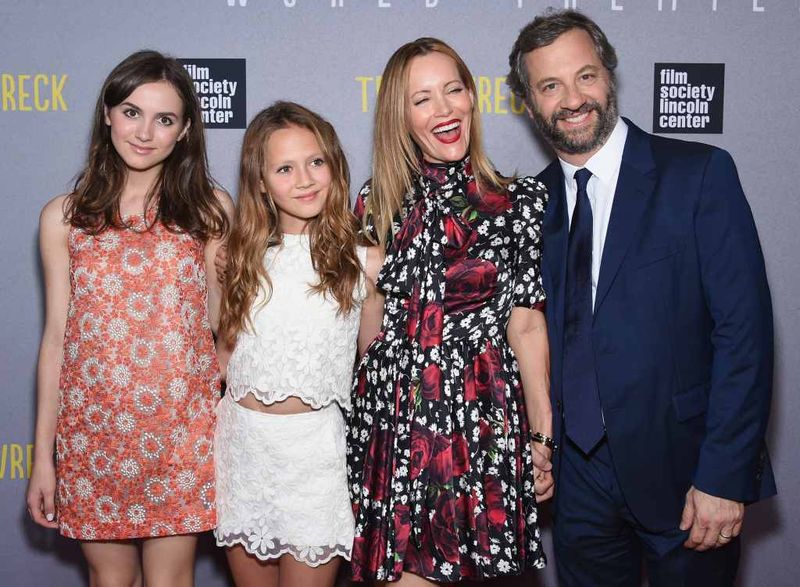 Leslie Mann and Daughters Maude and Iris Apatow in Knocked Up and This Is 40
