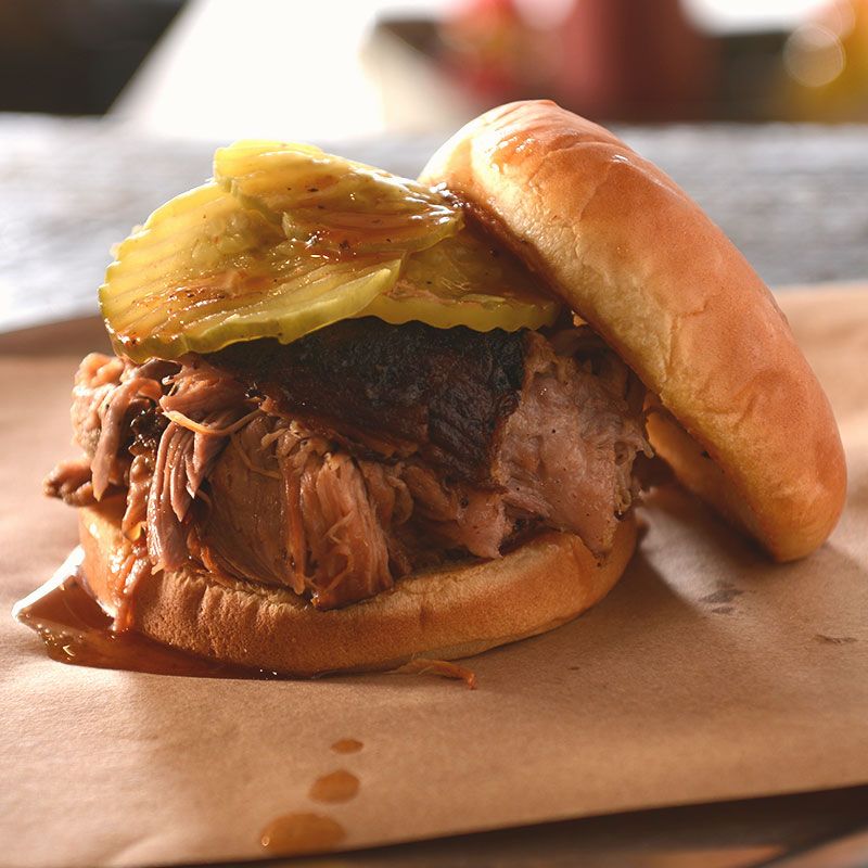 Saw's BBQ Pulled Pork Sandwich