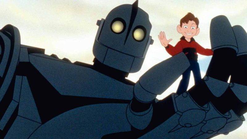 Vin Diesel as the Iron Giant