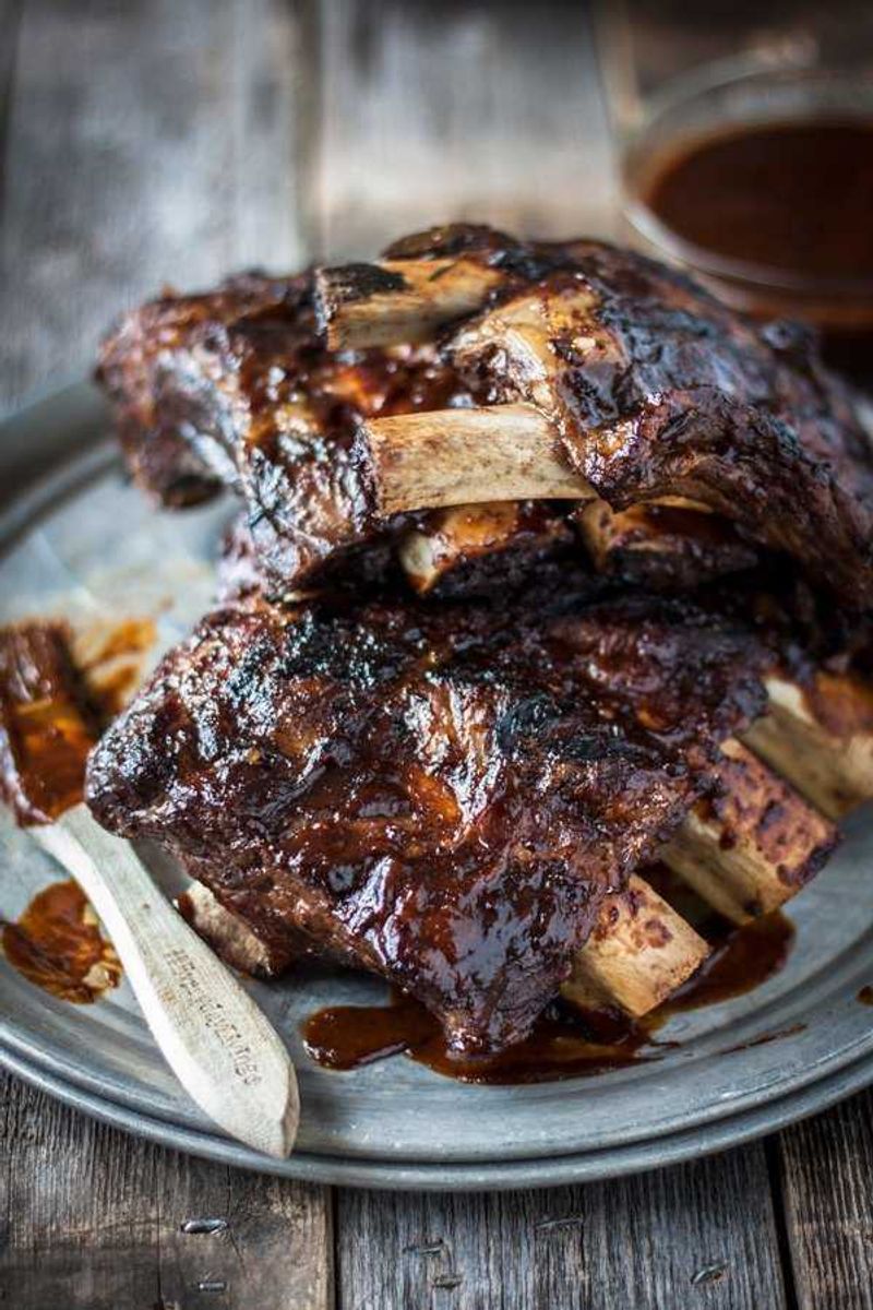 Cocoa and Ancho Chilli Pork Ribs