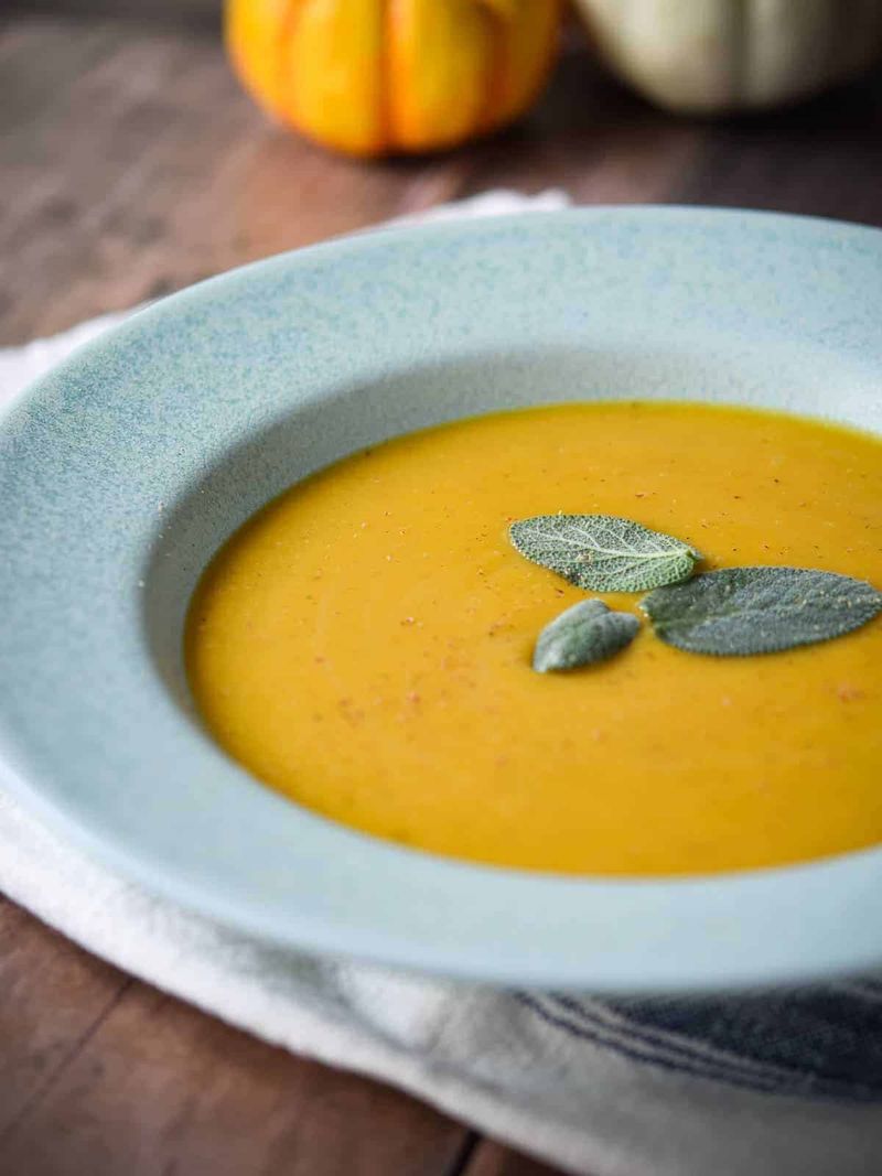 Spiced Fig and Butternut Squash Soup