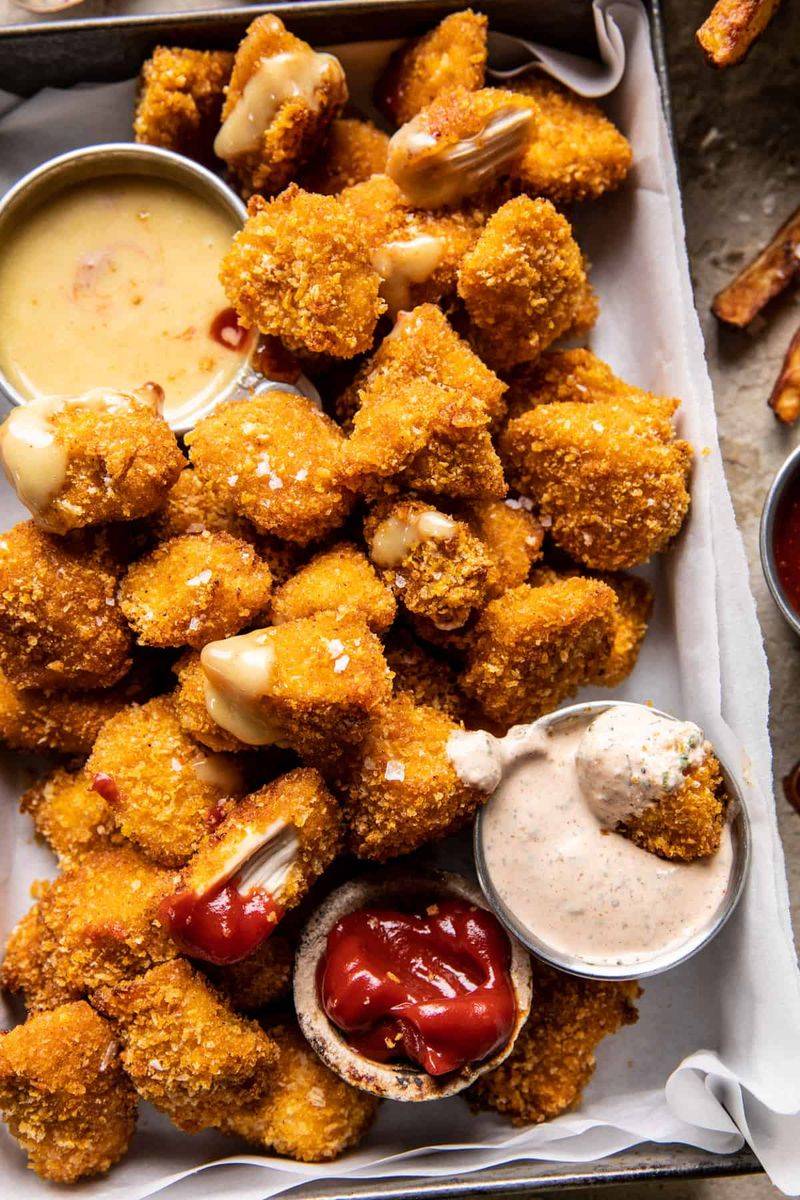 Chicken Nuggets with Dipping Sauces