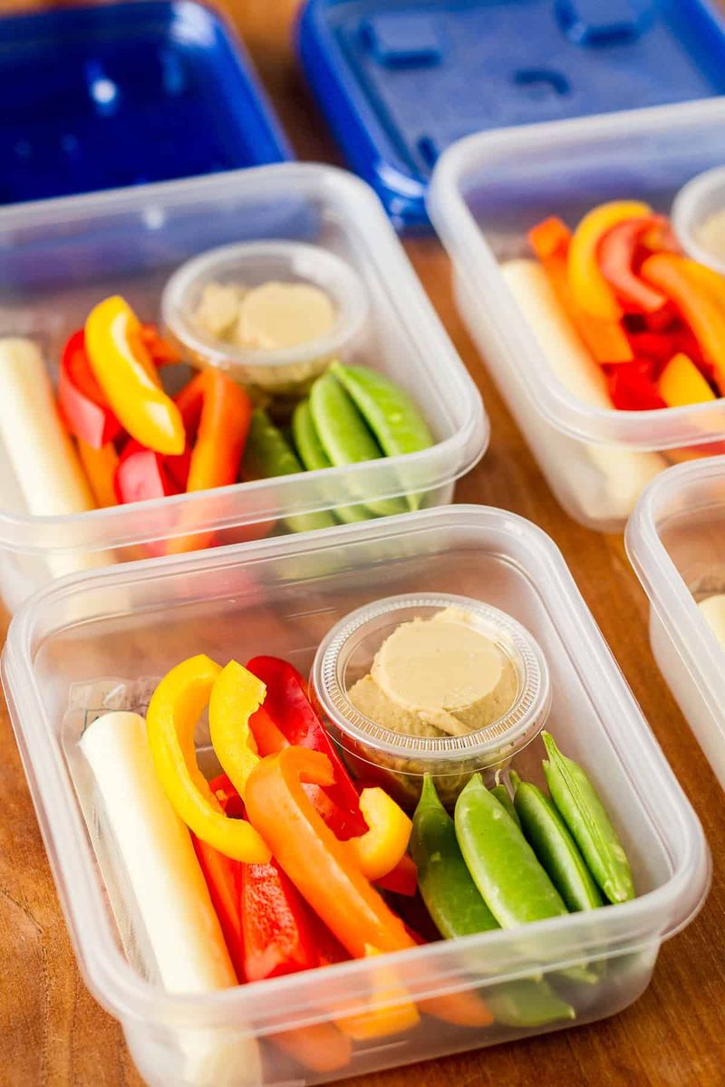 Hummus and Veggies