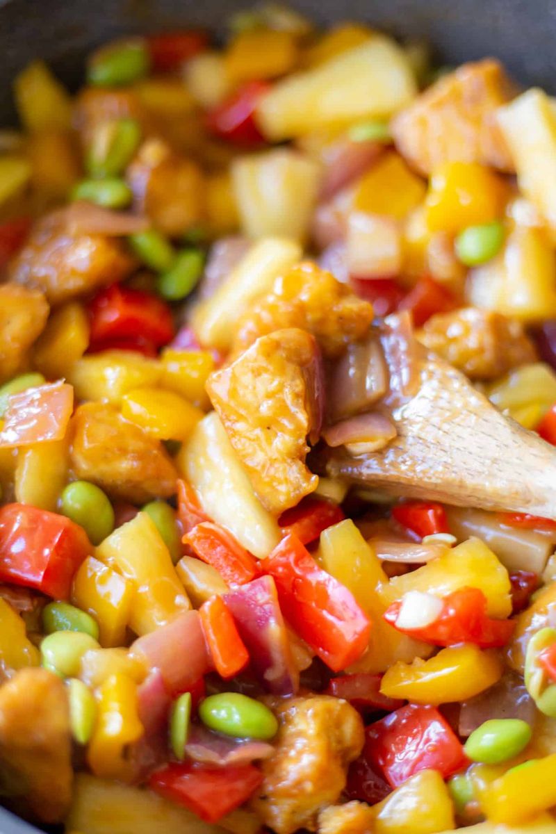 Sweet and Sour Veggie Stir-Fry