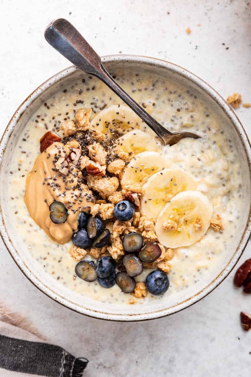 Nut Butter and Seed Protein Oatmeal