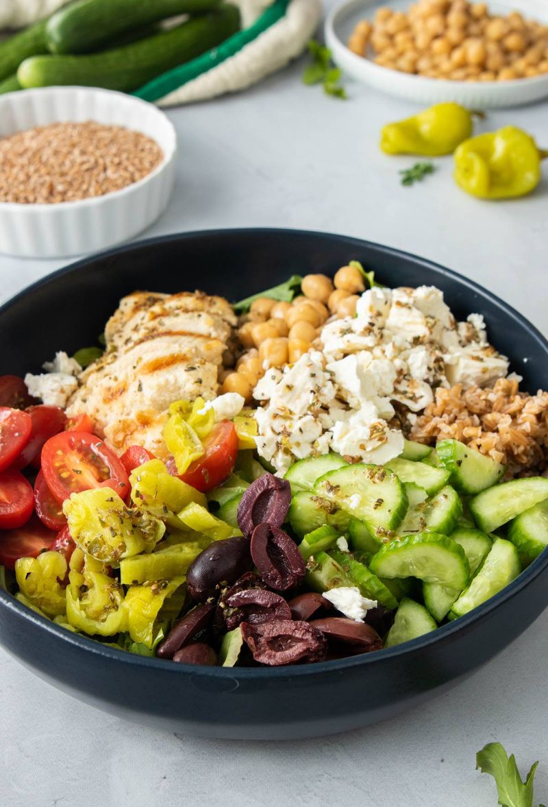 Mediterranean Grain Bowl