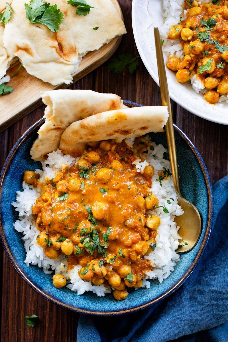 Coconut Curry Chickpeas