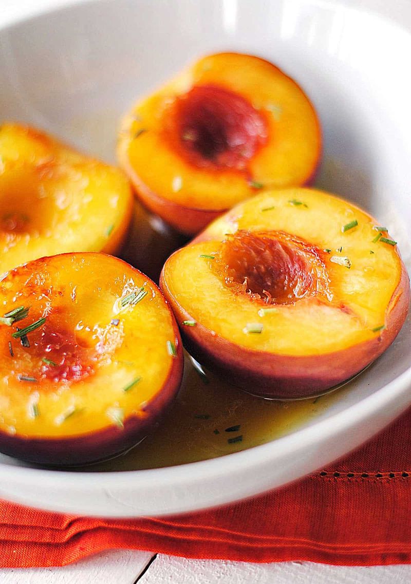Peaches and Rosemary