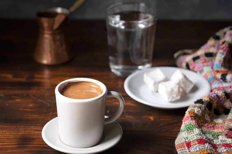 Greek Coffee with Rusks