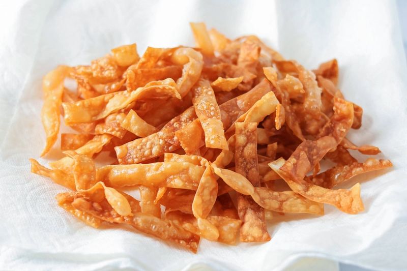 Crispy Wonton Strips