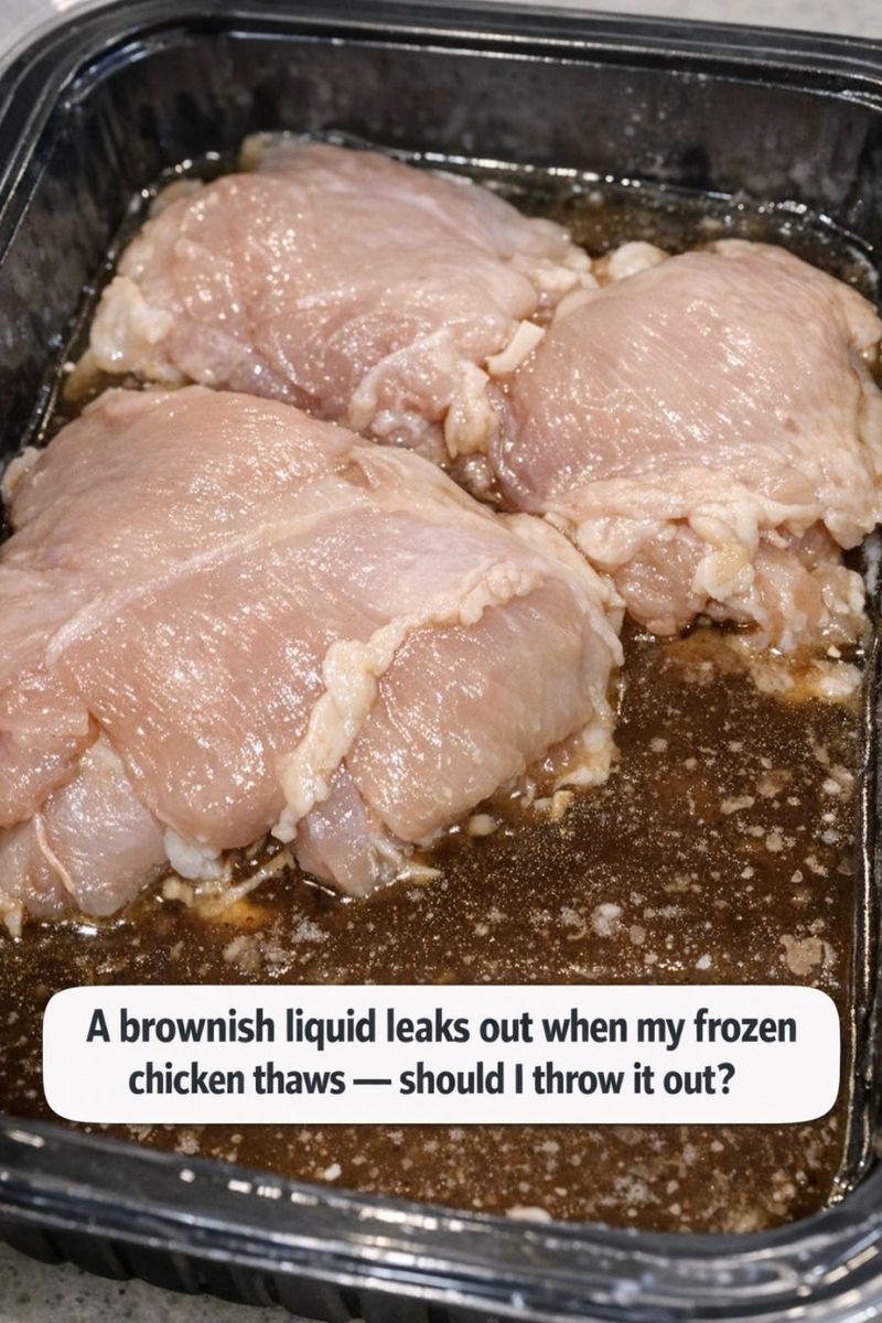 Liquid Leaking From Packaging