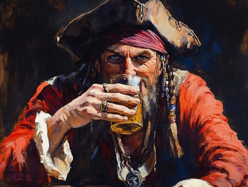 Fact 5: Pirates Drank Grog