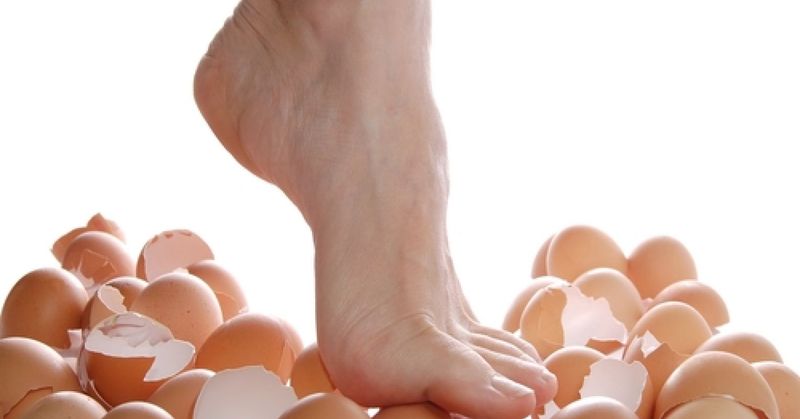 Walking on Eggshells Around Them