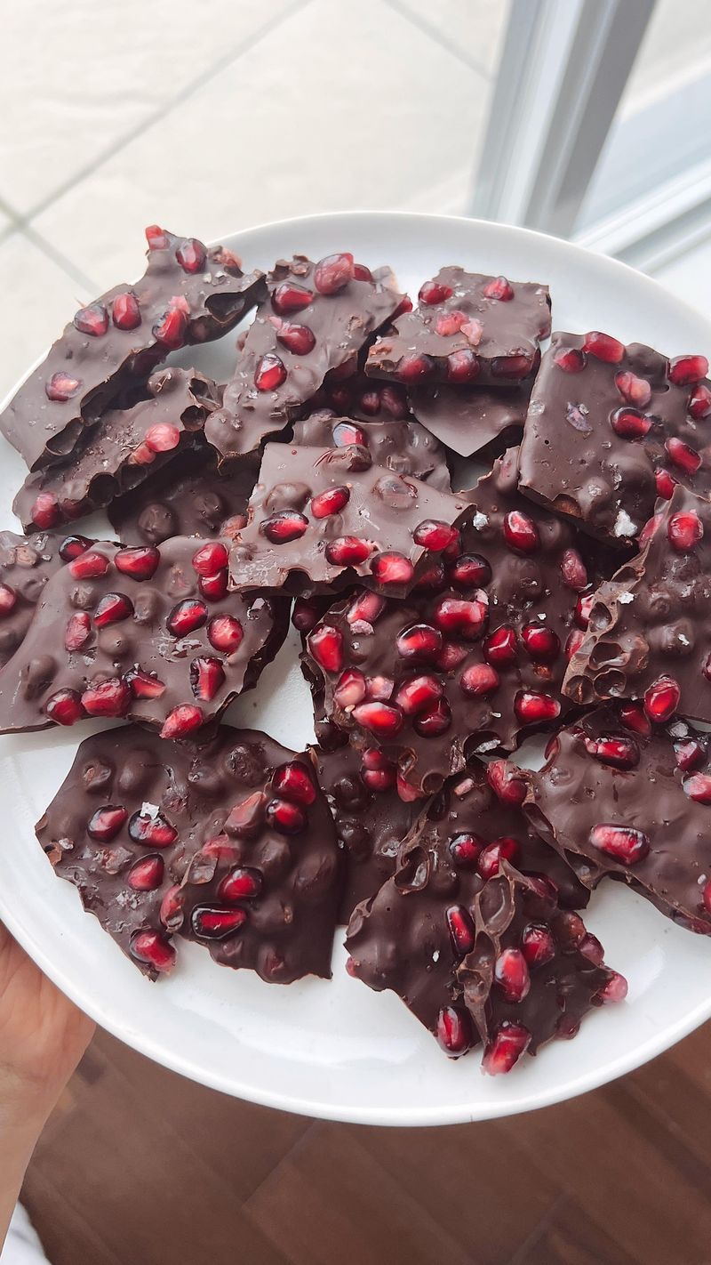 Pomegranate and Dark Chocolate