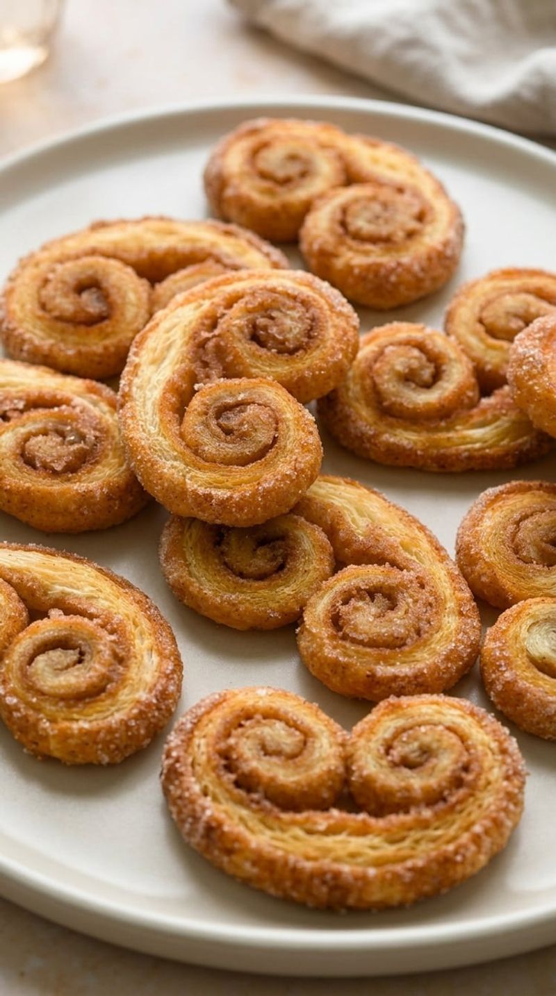 Cinnamon Sugar Palmiers