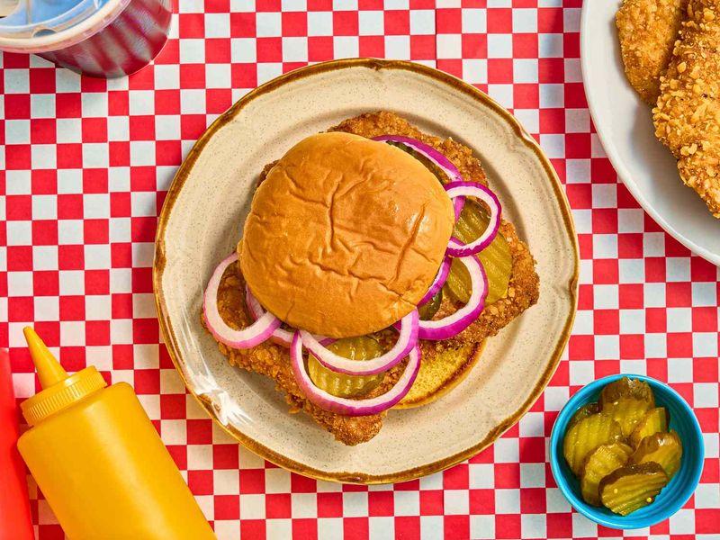 Pork Tenderloin Breakfast Sandwich