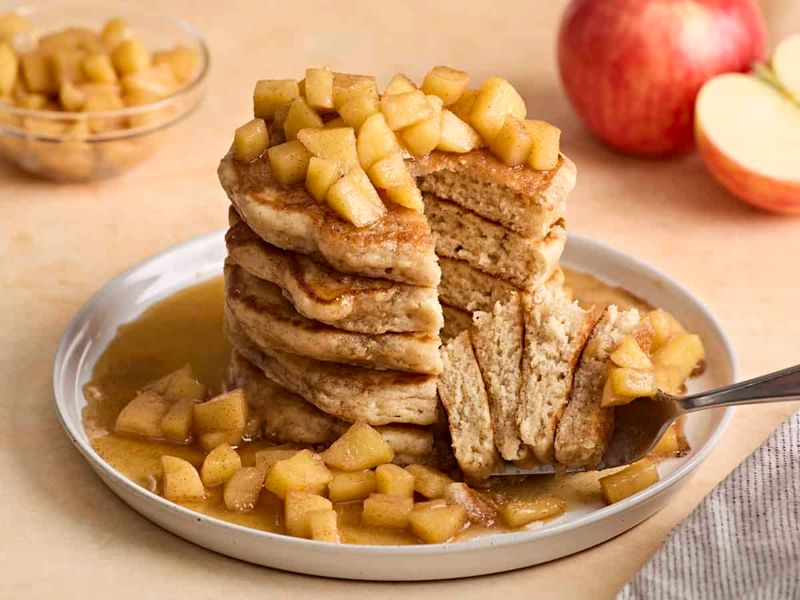 Apple Cinnamon Mini Pancakes
