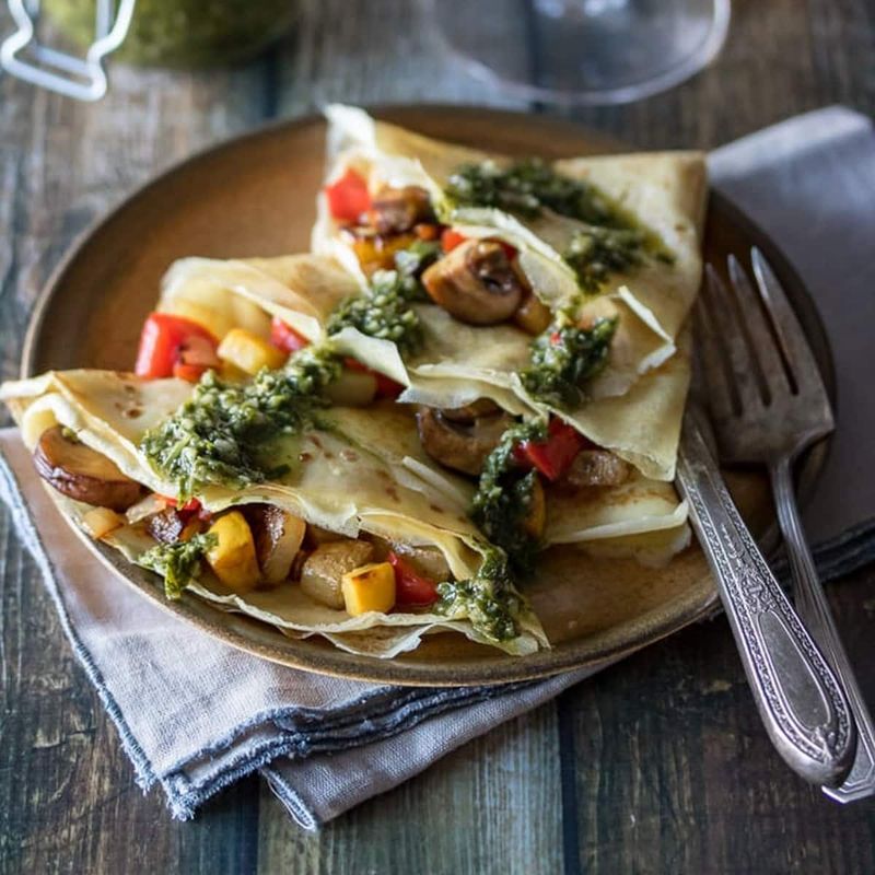 Stuff It Into Savory Crepes