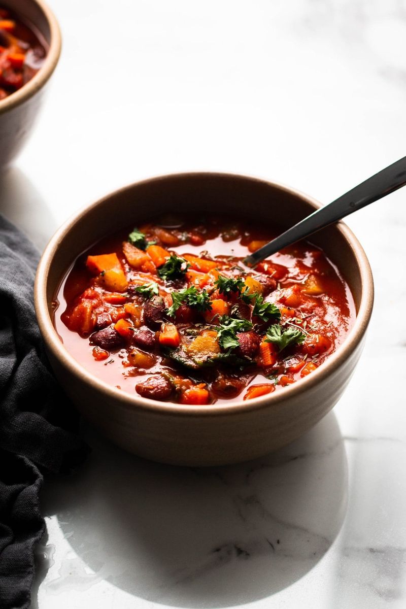 Tomato and Red Kidney Bean Soup