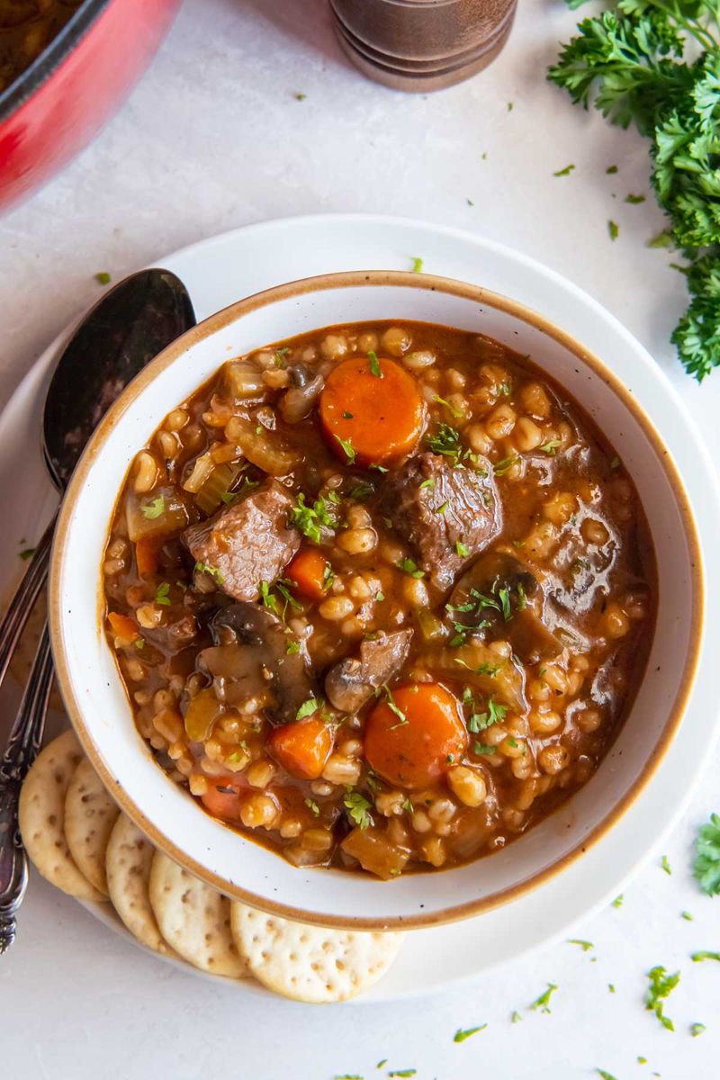Beef and Barley Soup